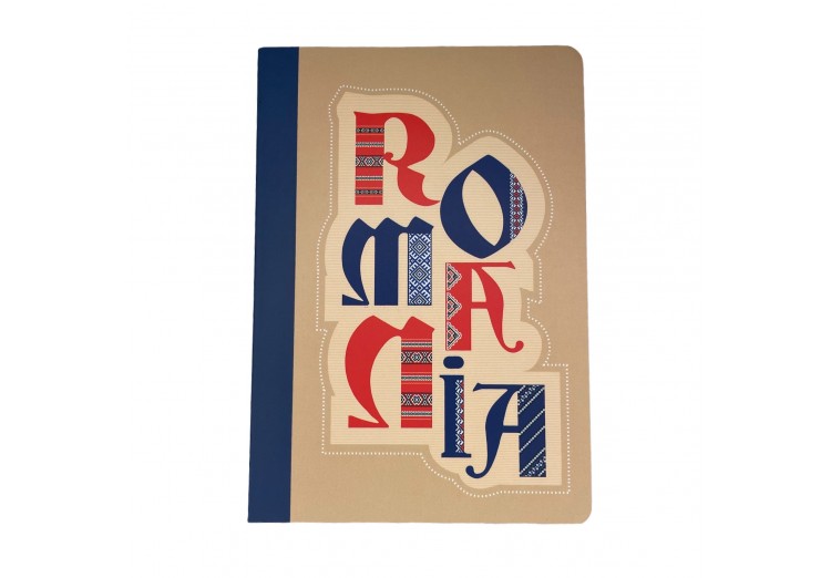 Agendă midi - Romania (fundal roz)